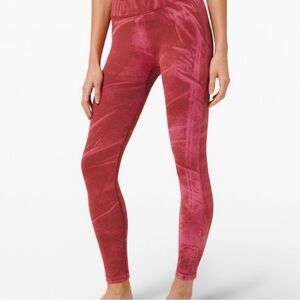 Lululemon Ebb to Street Tight Wash Leggings